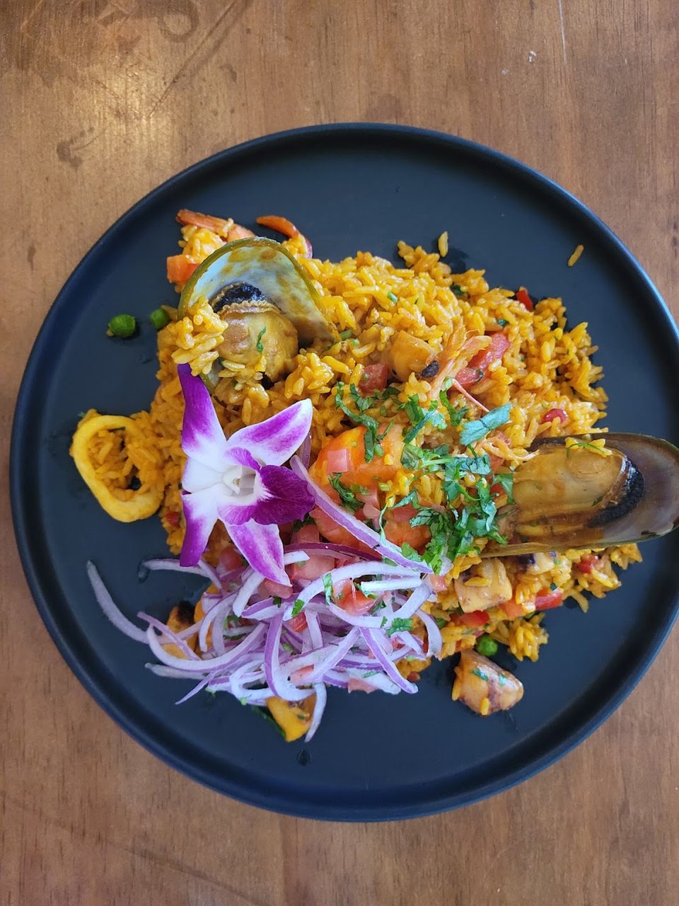 Arroz Chaufa De Mariscos