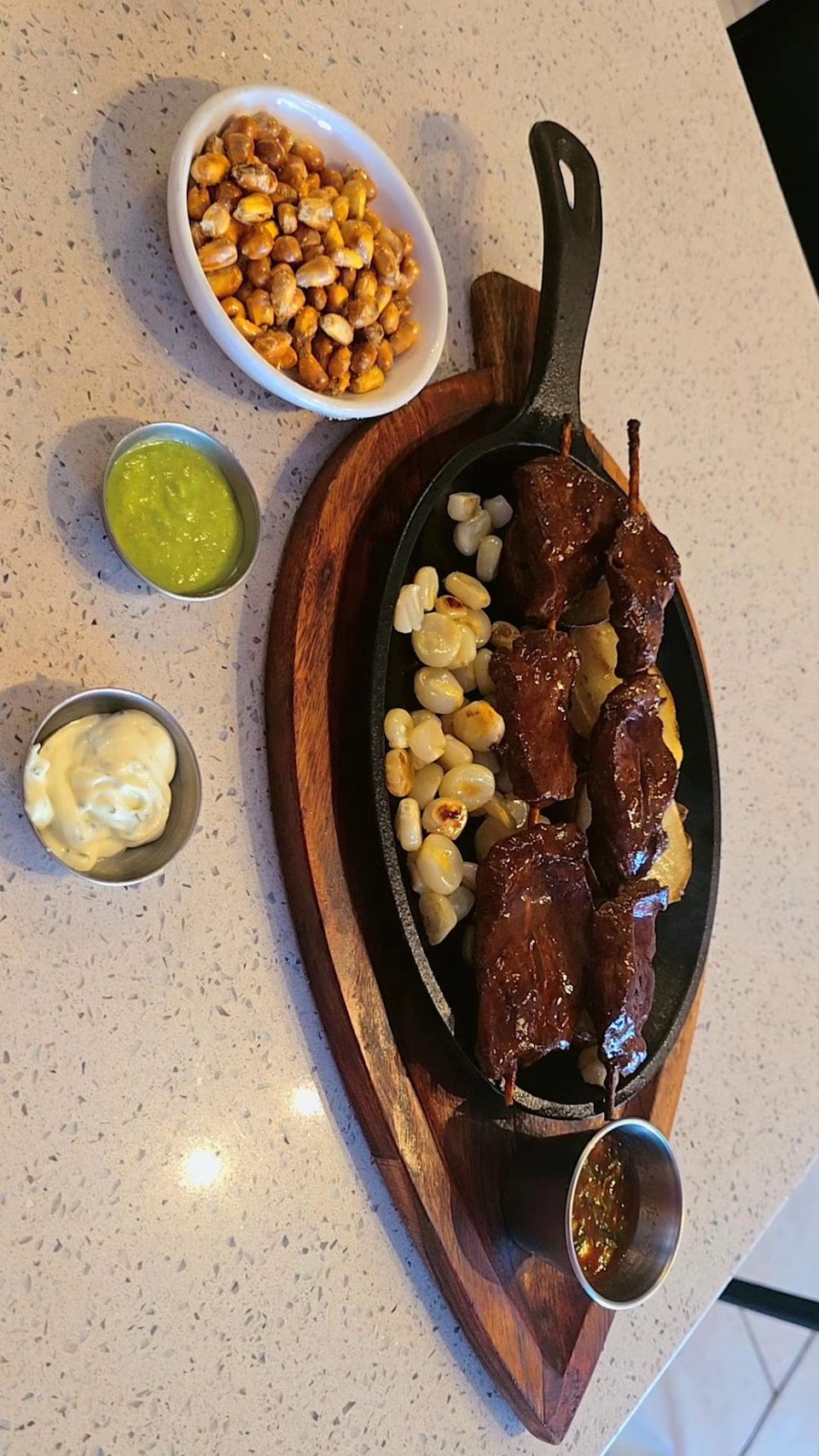 Anticucho de Corazón Heart Meat Brochette